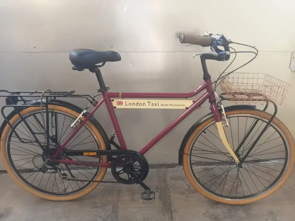 sepeda commuterbike london taxi uk 26
