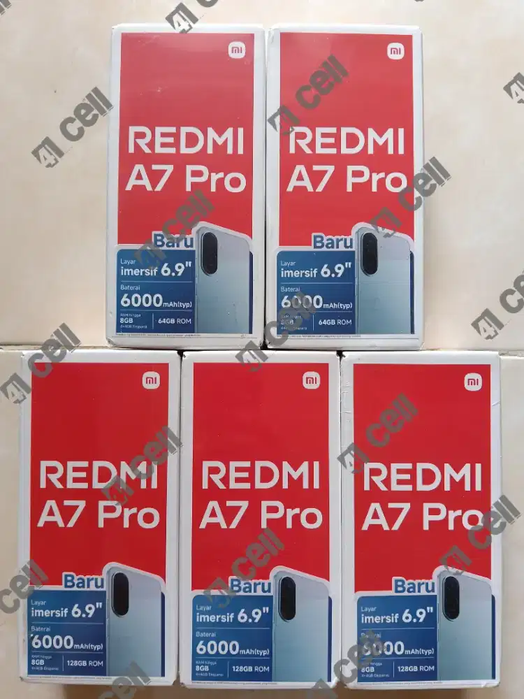 Redmi A7 pro ram 4+4/64 100% baru Termurah