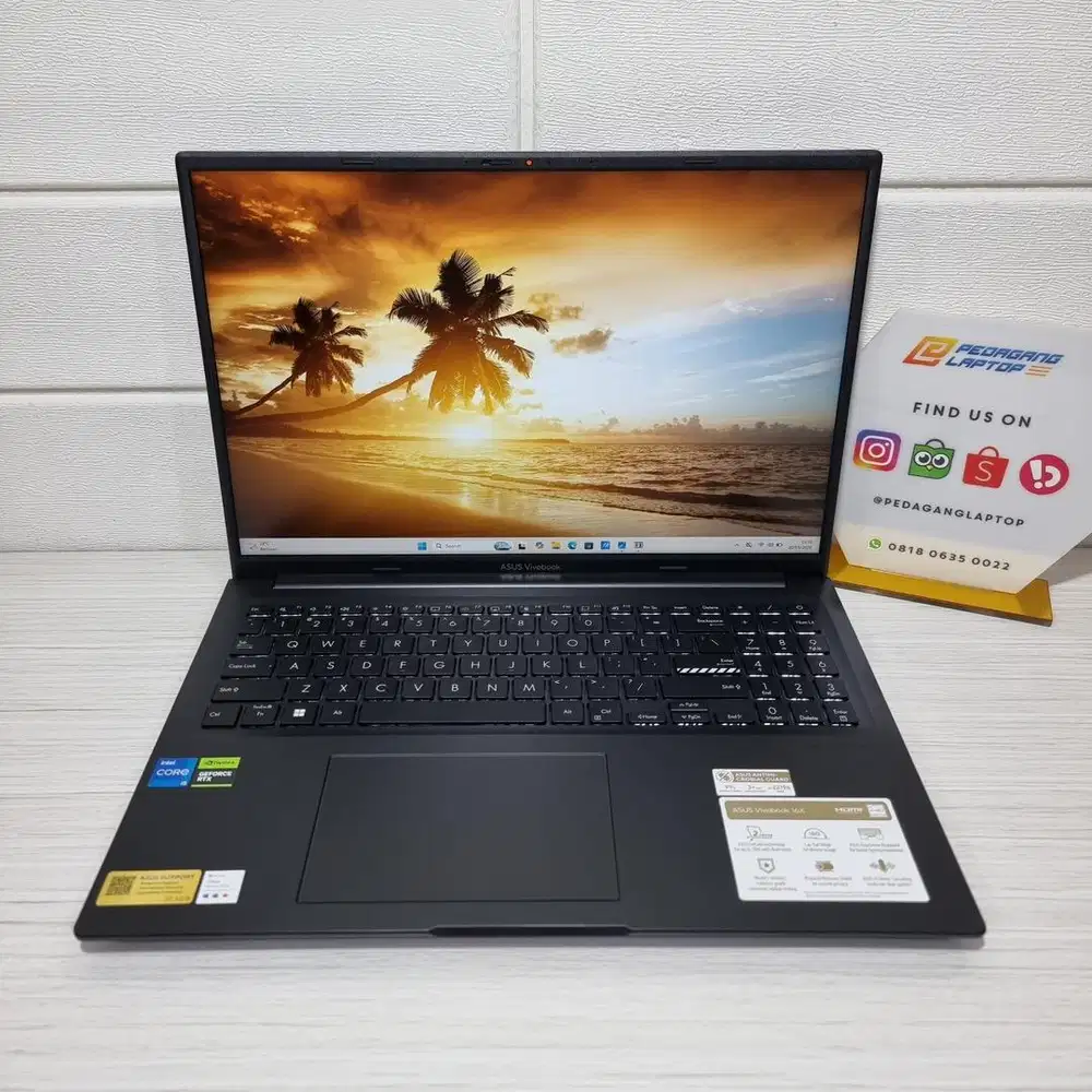 Asus Vivobook 16X K3605VC Core i5-13420H RAM 16GB SSD 512GB RTX 3050