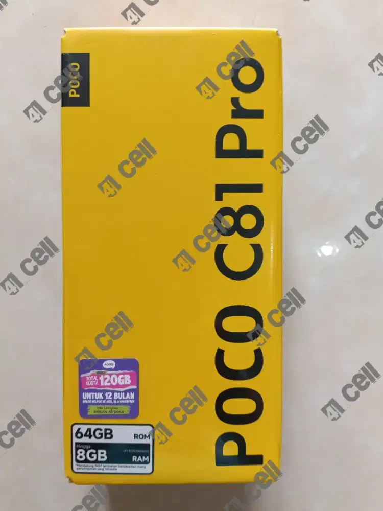 Poco C81 pro ram 4+4/64 100% baru Termurah