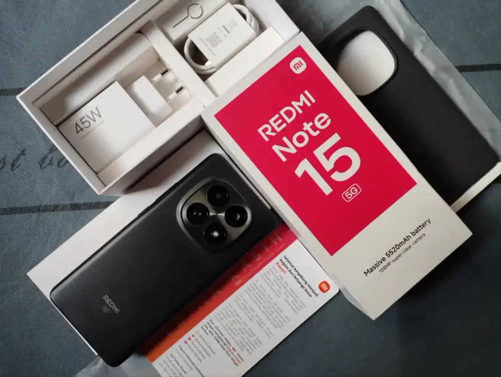 Redmi Note 15 5G 12/512Gb Fullset Bergaransi