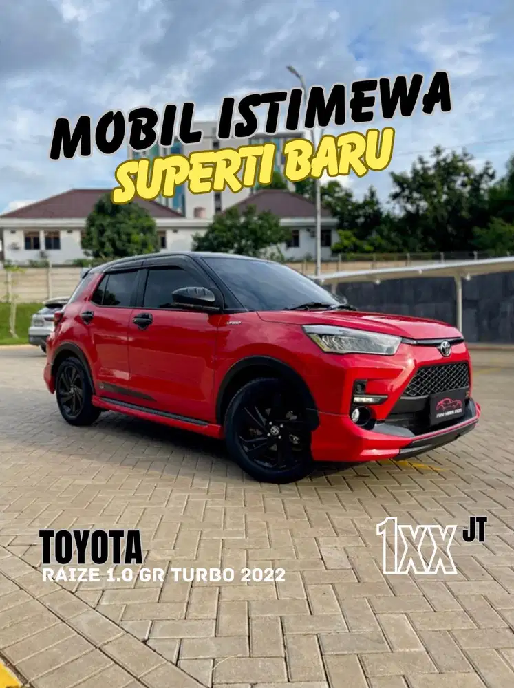 [km 11 ribu] Toyota Raize 1.0 GR Turbo 2022