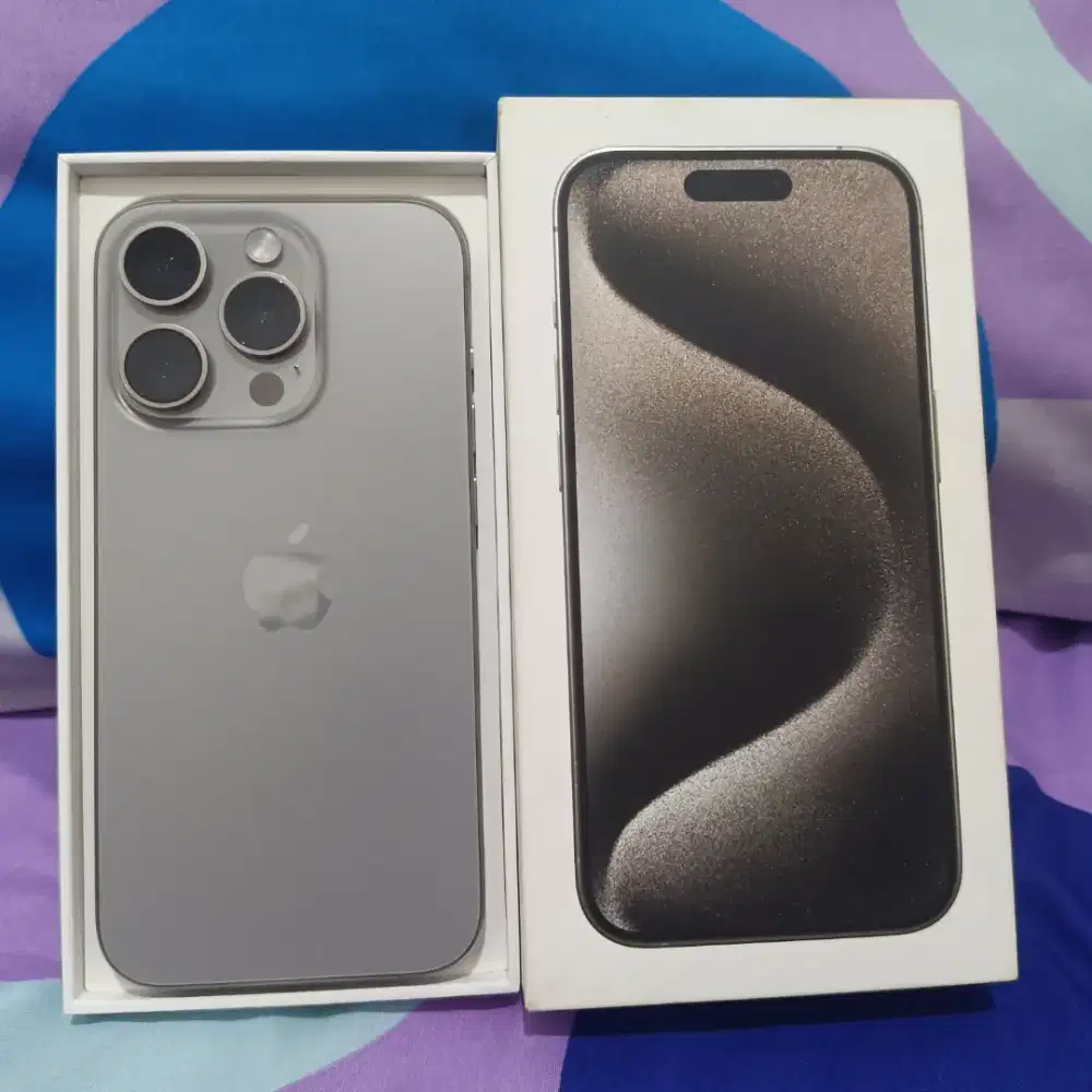 iPhone 15 Pro 128GB Dual Nano SIM Natural Titanium