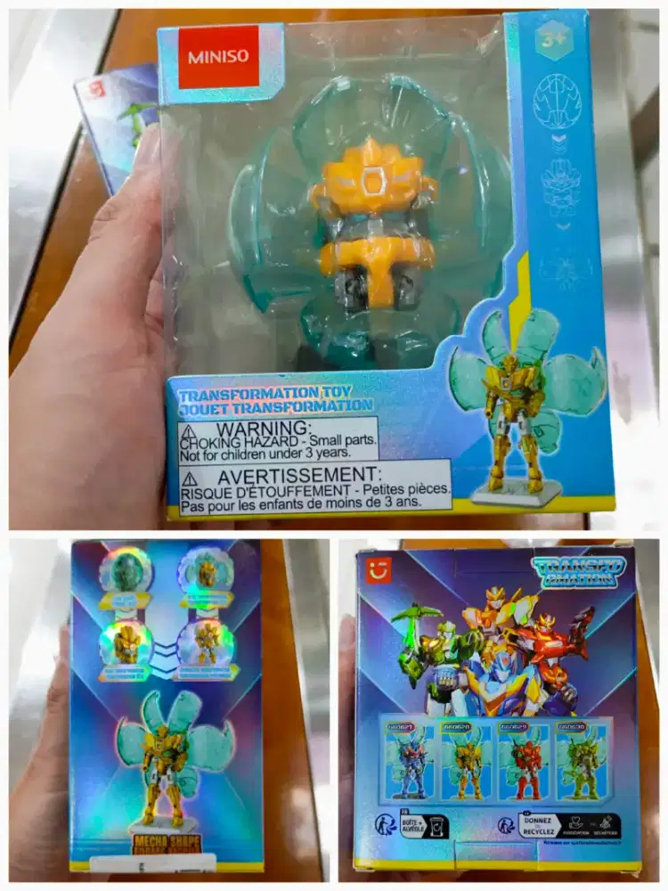 Action Figure Robot Transformation