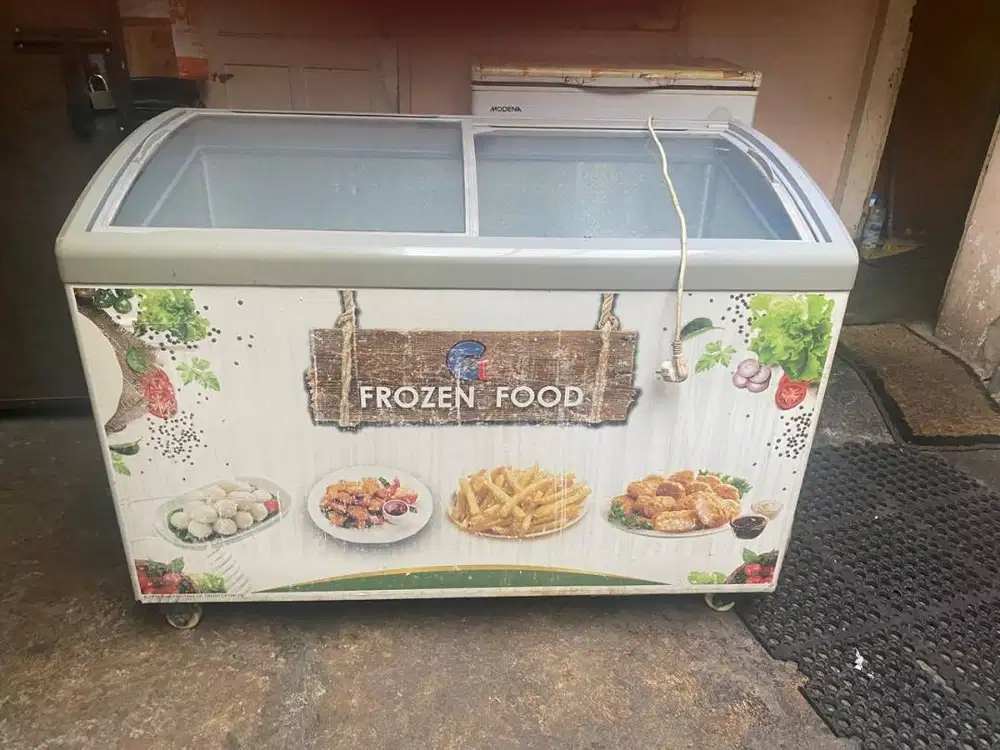 FREEZER BEKAS 300L MERK MODENA