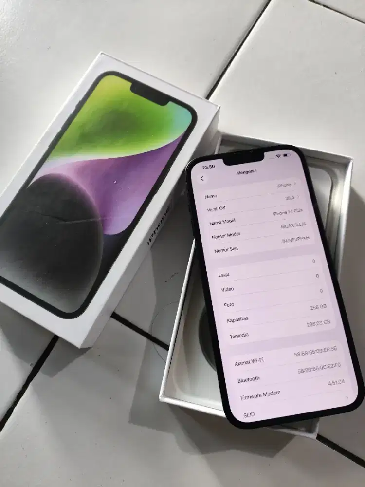 IPhone 14 plus 256