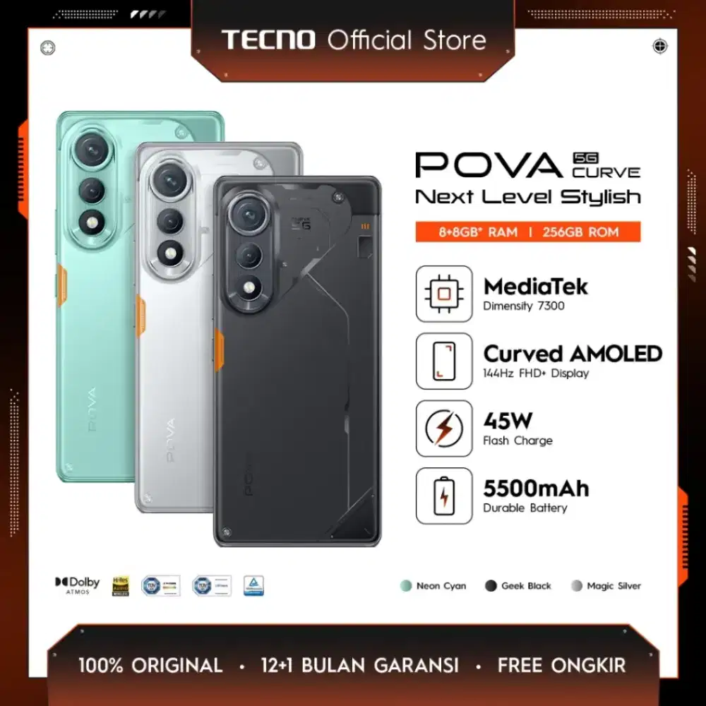 Tecno Pova Curve 5G