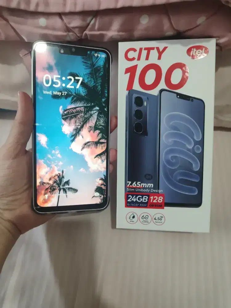 Itel city 100 titanium 8/128gb