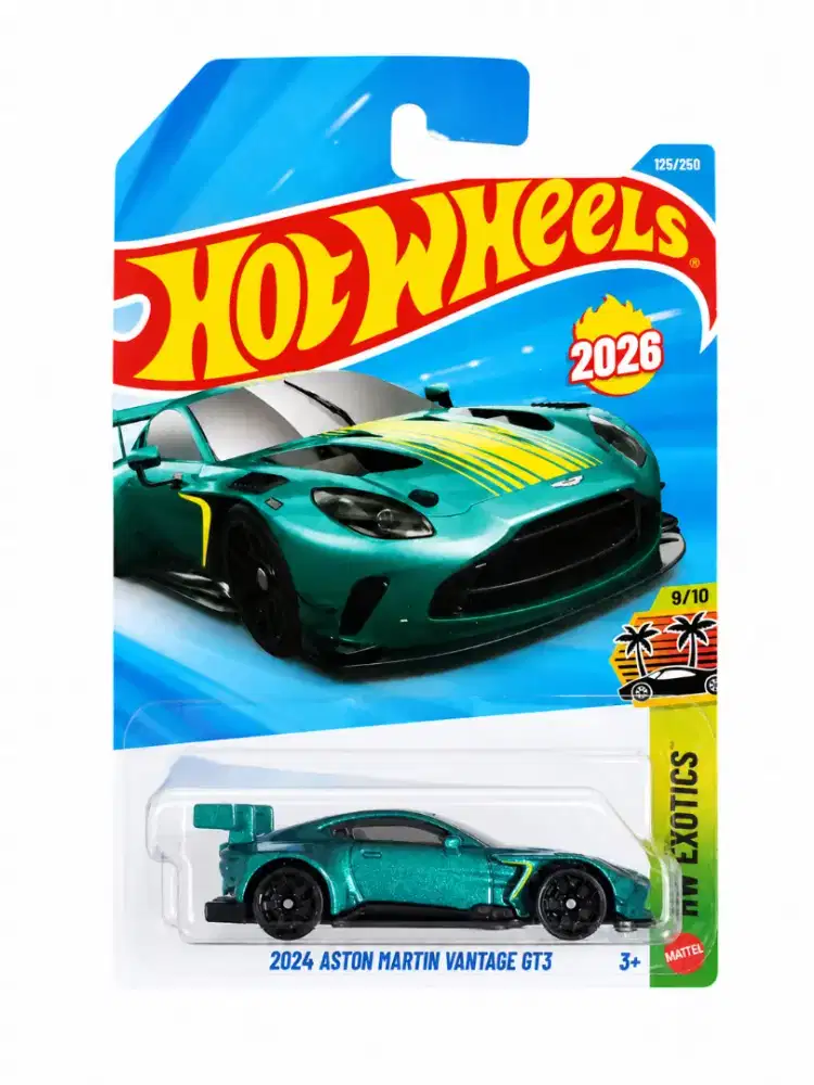 Hotwheels 2024 Aston Martin Vantage GT3 HW Exoticars 9/10