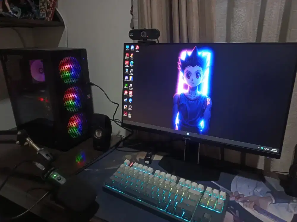 Pc gaming rtx 3060ti + monitor 200hz