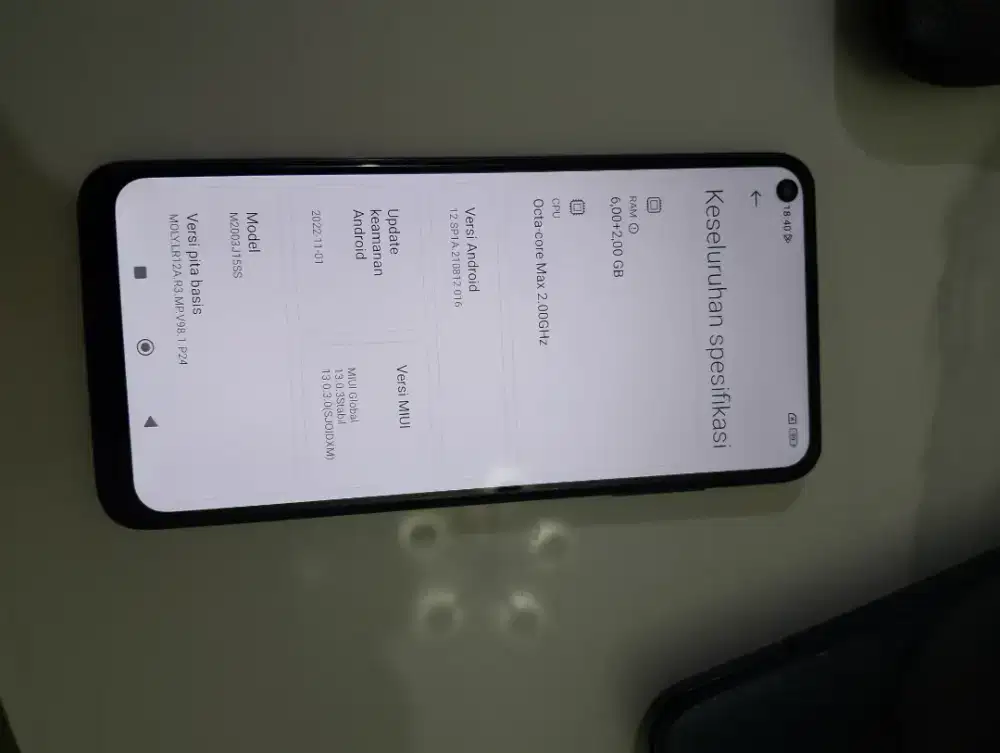 Dijual redmi note 9 6/128Gb