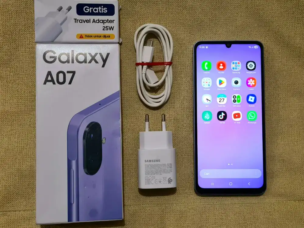 Samsung Galaxy A07 SEIN FULLSET (LIKE A NEW)