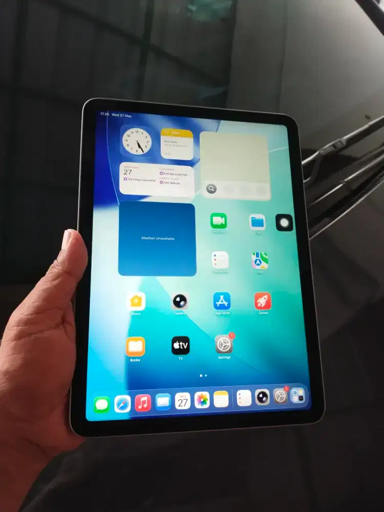 Ipad Air 11 inch 128gb M2  wifi unit only bisa tt handphone