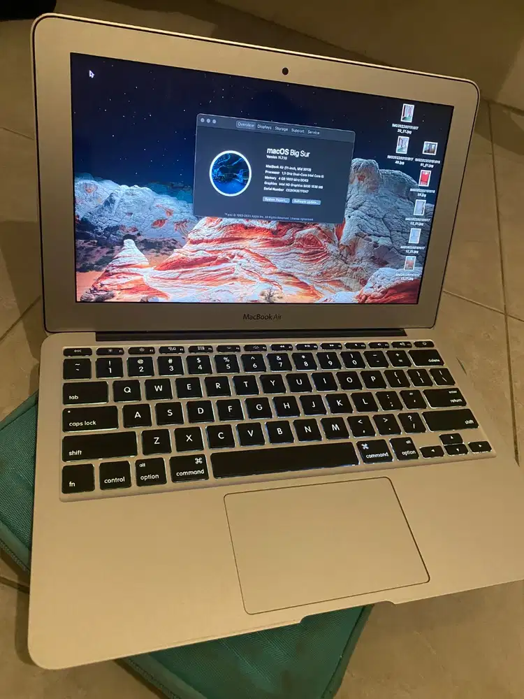 Jual Macbook air 11inch 2013