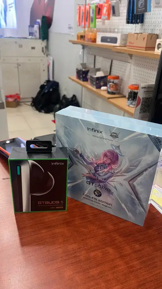 Infinix GT 50 Pro 5G 12+12/256 Segelbox Garansi resmi Free Gift