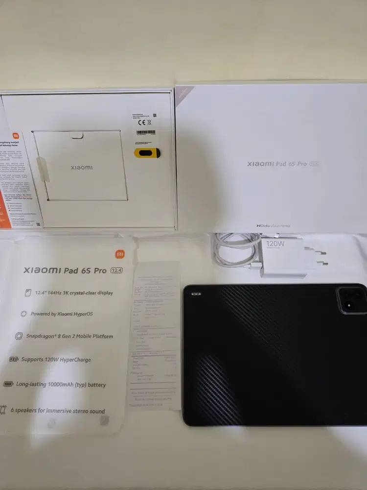 Xiaomi Pad 6S Pro 8/256 Istimewa Fullset Full Original