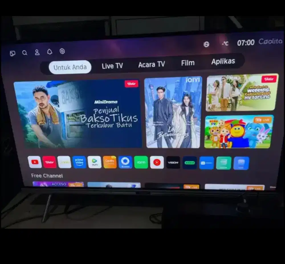 Smart TV Coocoa 32 inch Youtube