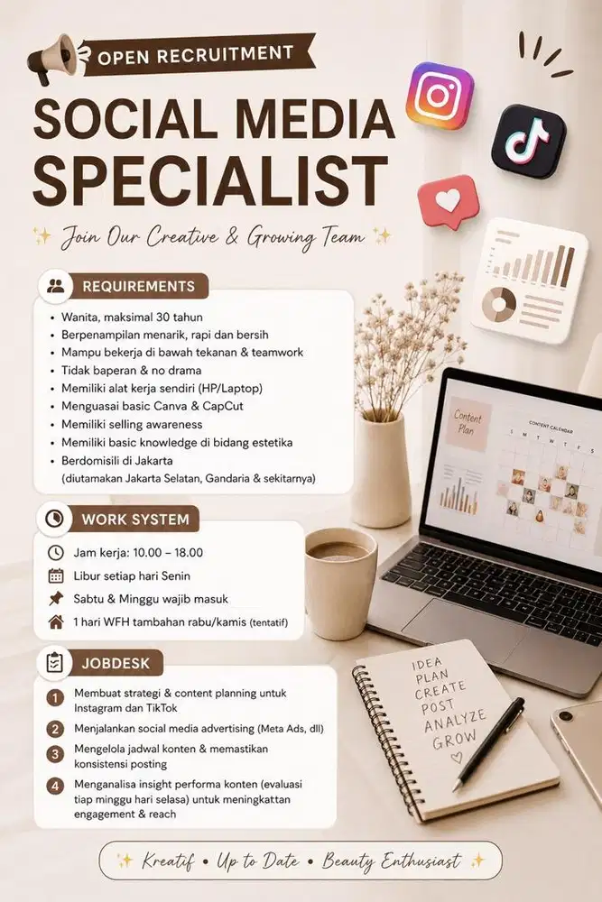 Hiring Social Media Specialist