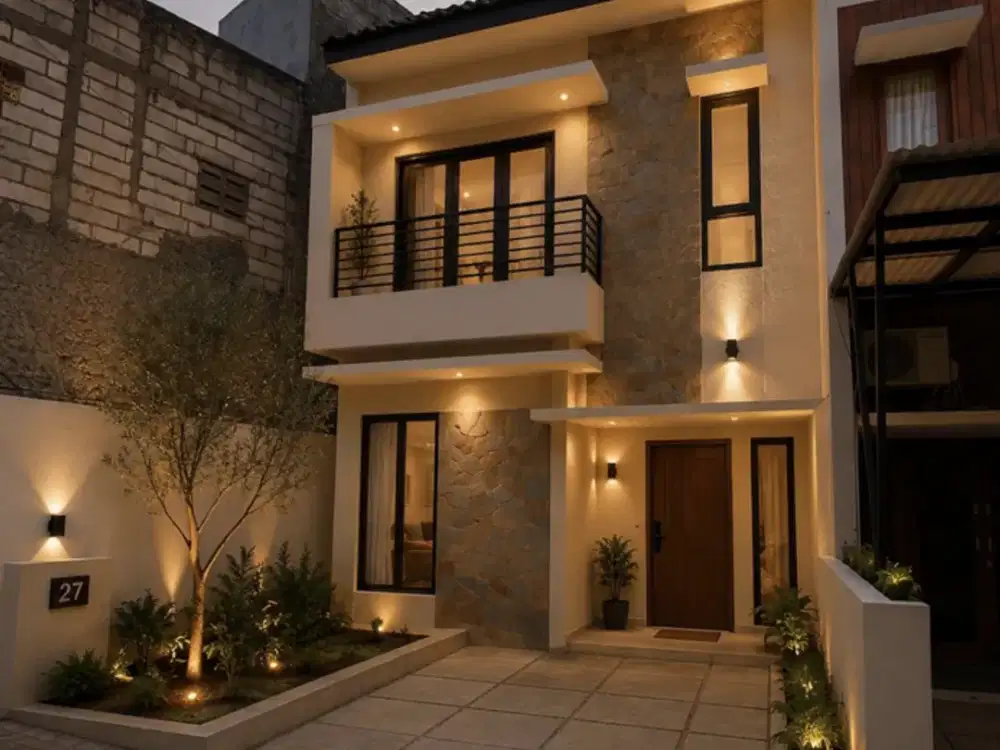 Town. House. Termurah. Tangerang. selatan.  dkt. pasar. ciputat.  akses. kemana2. dekat. mrt. 10. menit.