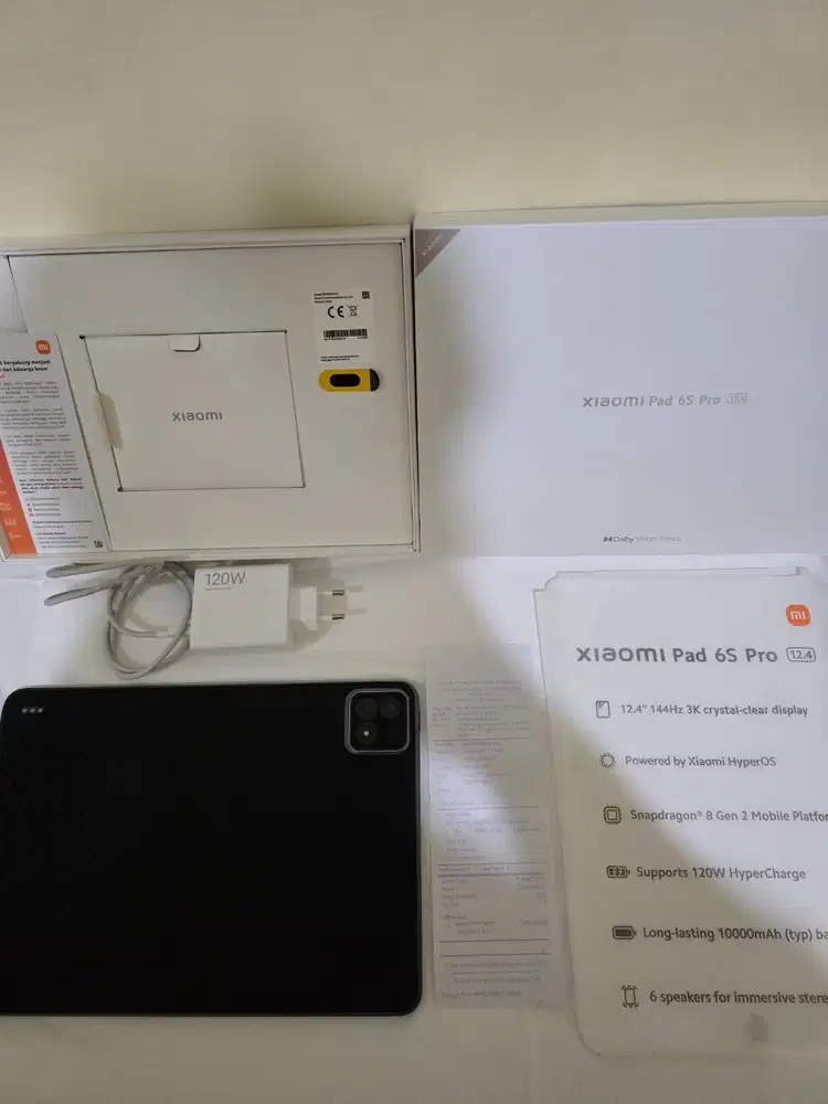 Xiaomi Pad 6S Pro 8/256 Fullset Full Original Istimewa