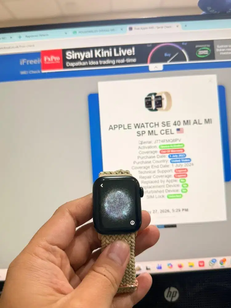 Apple Watch SE gen 2 (40mm)