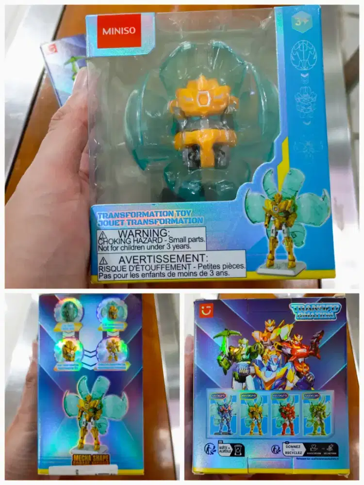 Action Figure Robot Transformation