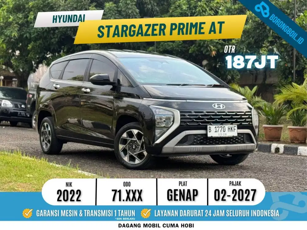 Stargazer prime at 2022 Hitam