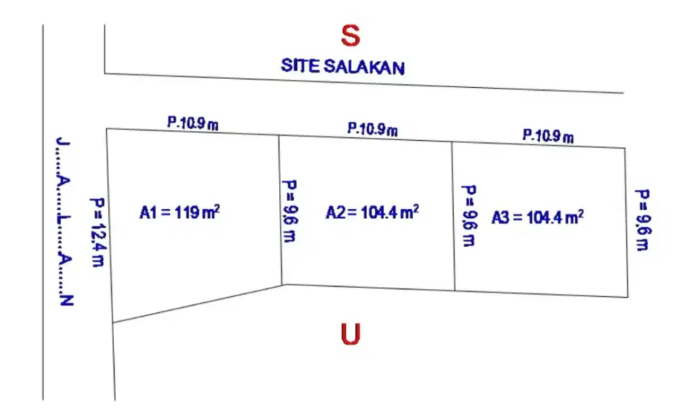 Jual tanah dekat jogokaryan dan prawirotaman