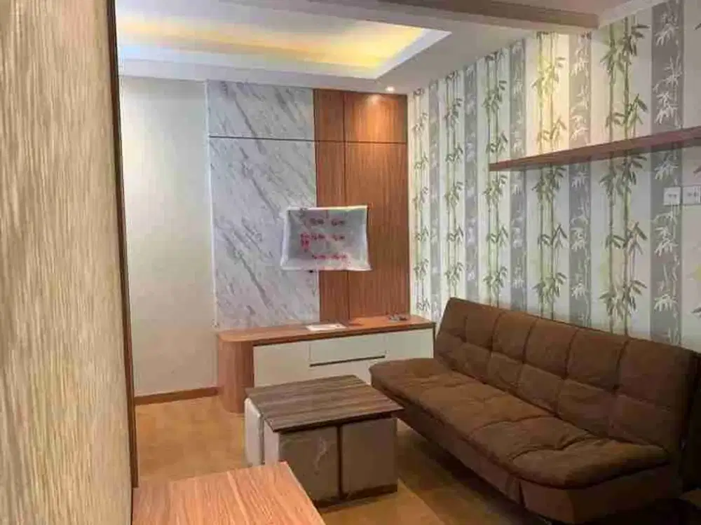 Apartemen Sudirman Park Lantai 23 Full Furnish 2 Kamar Luas 48m Dekat MRT