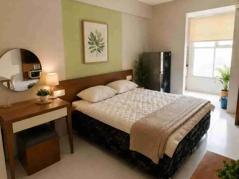 Dijual apartemen Sukolilo Dian Regency type 1 BR bagus terawat furnish