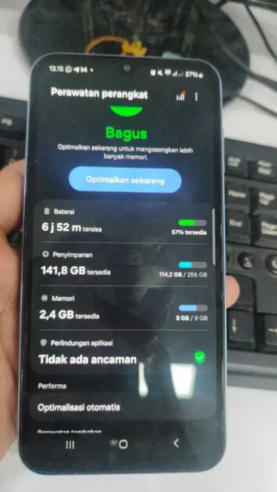 Jual cepet samaung a15. 5G 8/256 gb