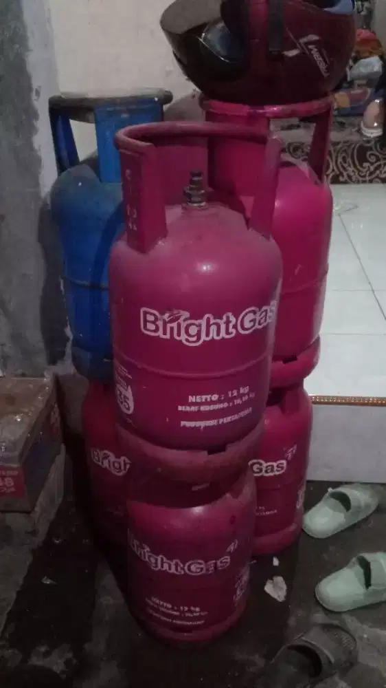 Di cari Tabung LPG elpiji bright gas 12kg
