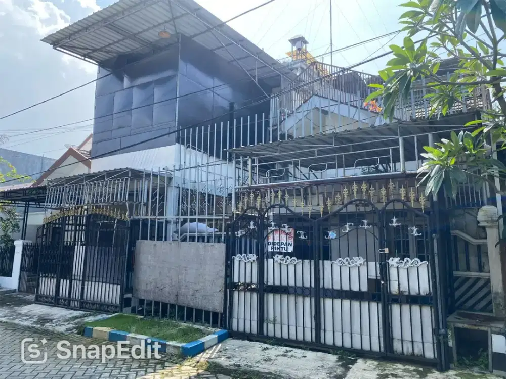 Dijual Rumah Pondok Candra Sidoarjo Palem Selatan 3 Lantai