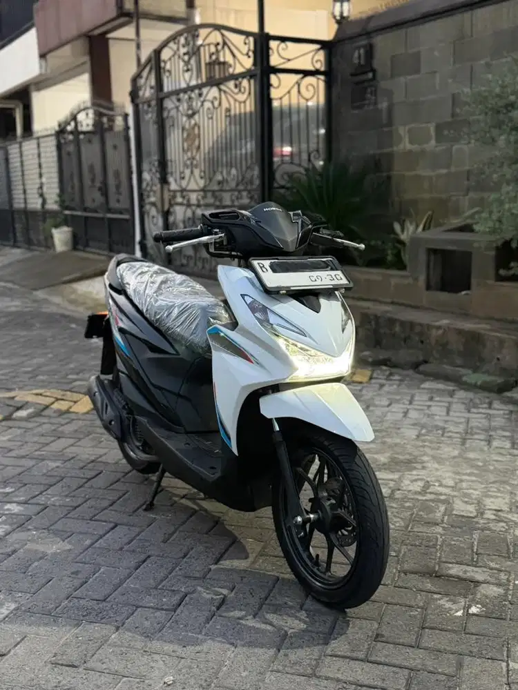 KM 180 ! HONDA BEAT CBS ALRM NEW 2025 PAJAK BLN 09-2026 FULL ORI
