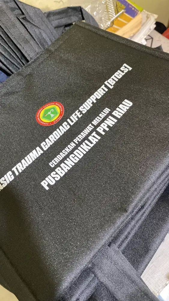 cetak sablon tas seminar, goodiebag dll