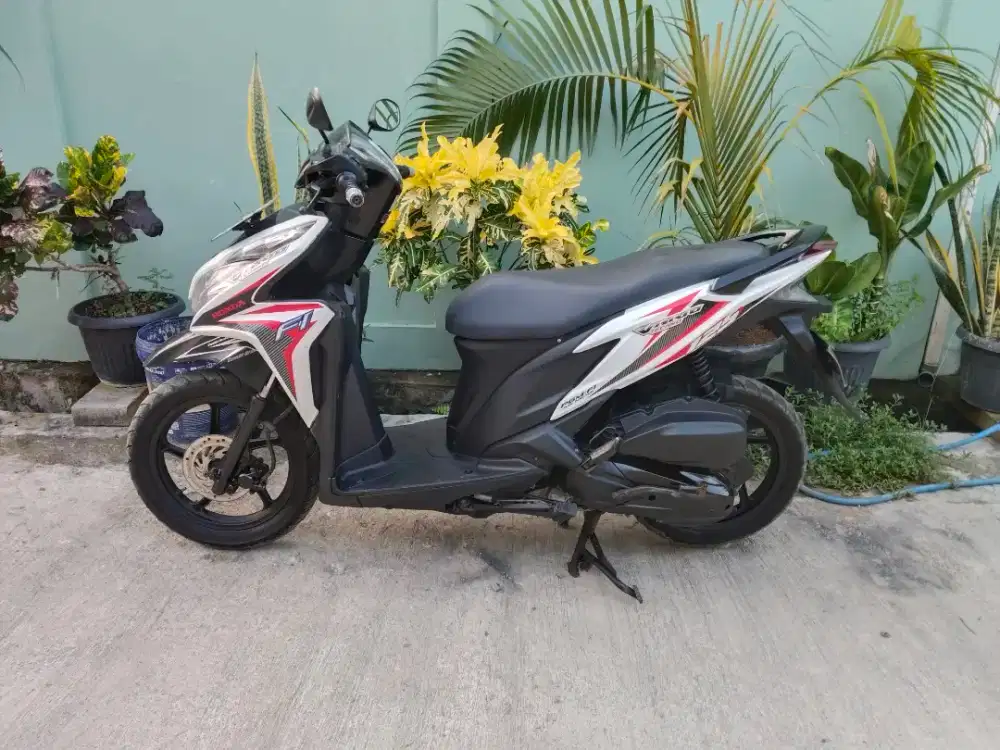 Honda Vario F1 tahun 2013 di Tangerang, cadas