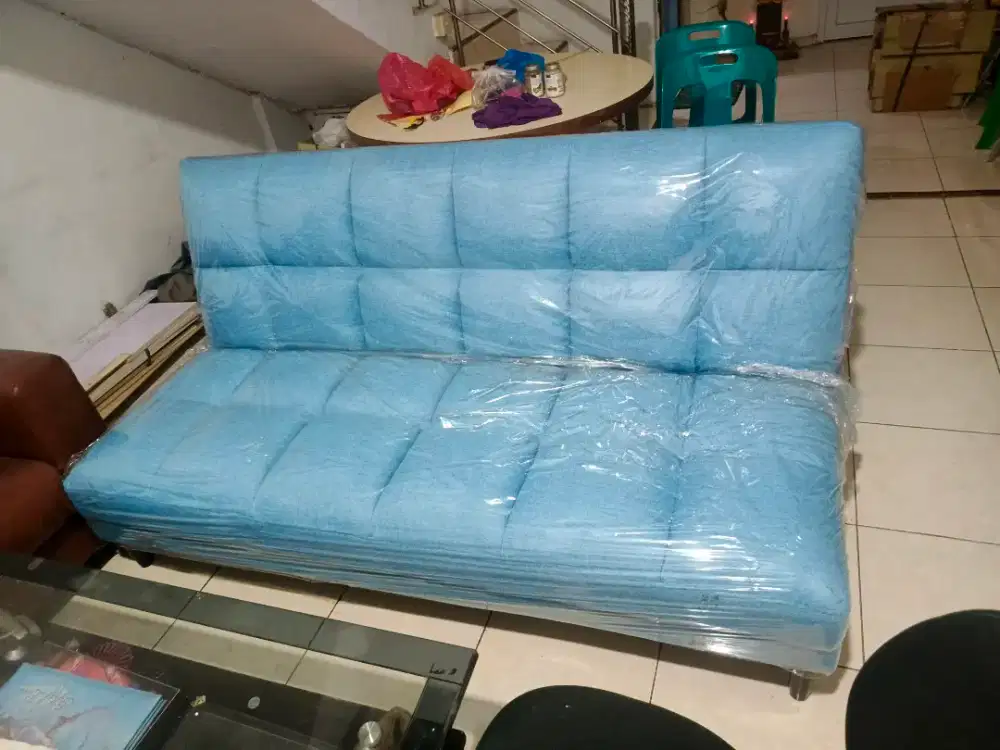 Sofa bed kain goni import