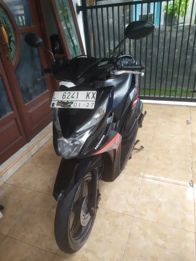 Honda Beat Eco Tahun Pemakaian 2017 Plat L Surabaya Lengkap Hidup