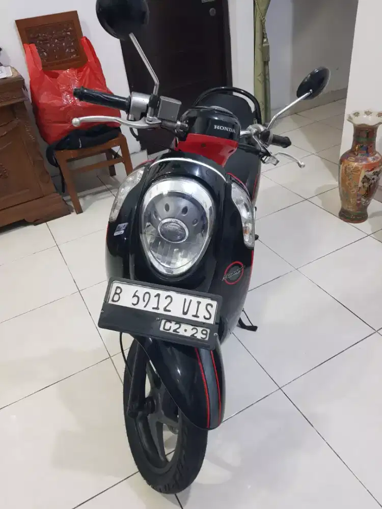 Honda Scoopy 2014 injection B TNG ors pjk panjang