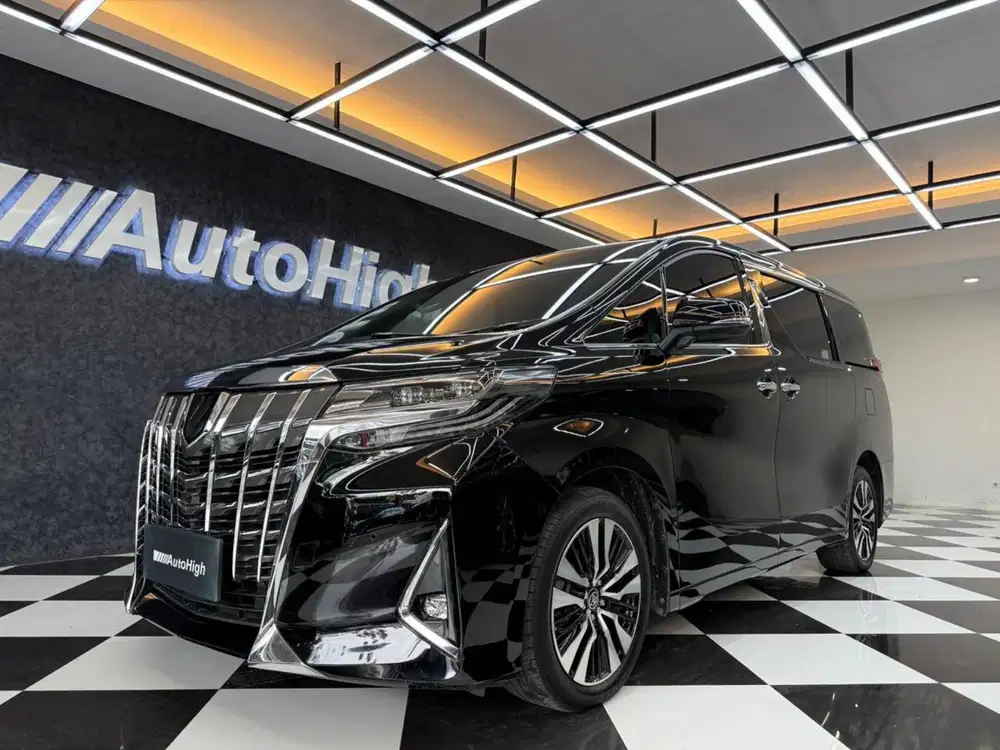 DP10% [Km18.000] Alphard G 2021 Black Reg 2022 #AUTOHIGH