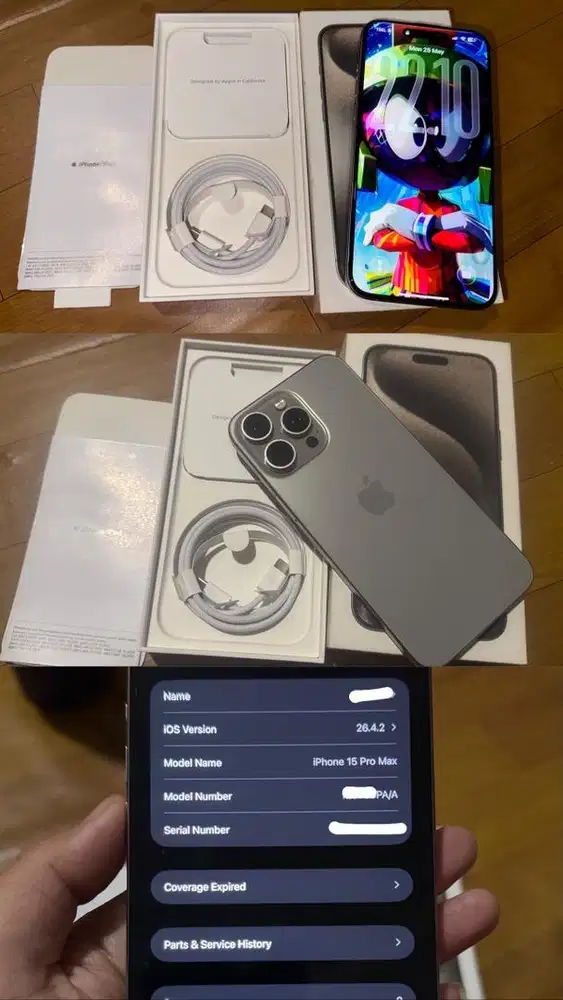 IBOX IPHONE 15pm 256gb