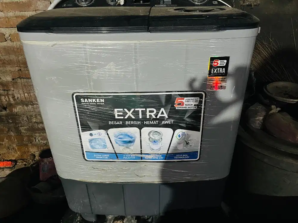 Jual mesin cuci bekas Merk sanken