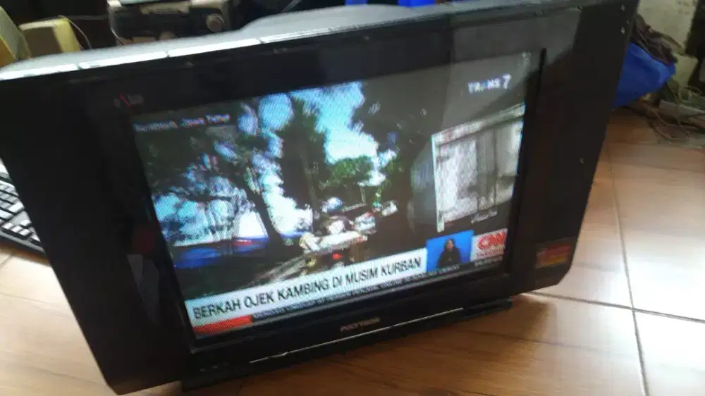 Tv tabung slim Polytron 21 inc jual cepat