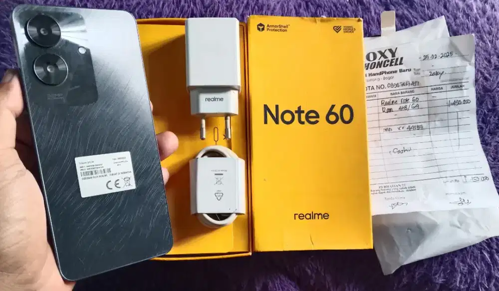 REALME NOTE 60 RAM 4+8/64