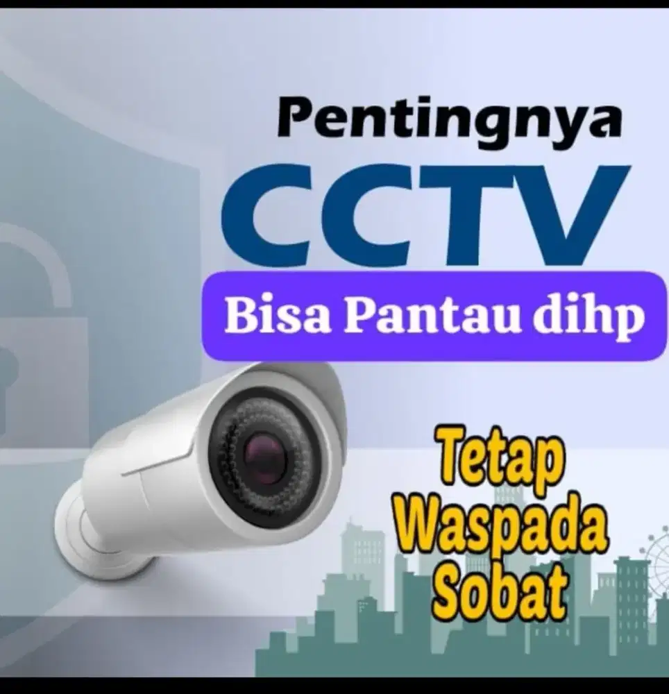 PROMO CCTV ANTI MALING BISA PANTAU DIHP