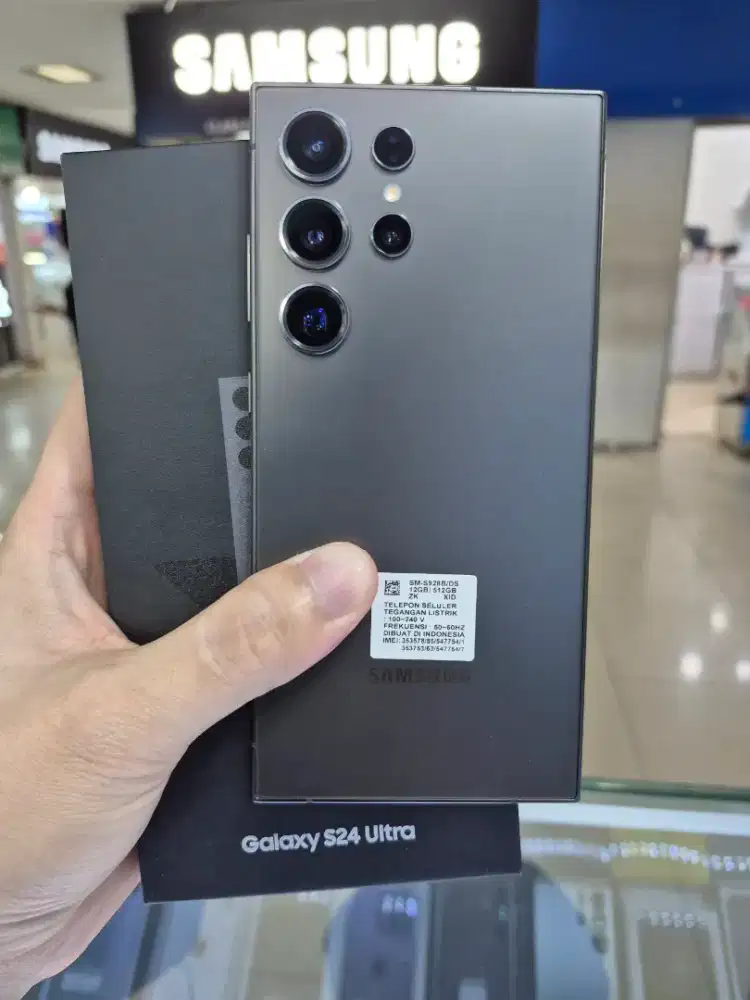 Samsung S24 ultra 12/512gb mulus bekas