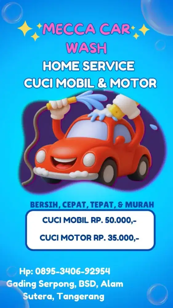 Cuci mobil panggilan