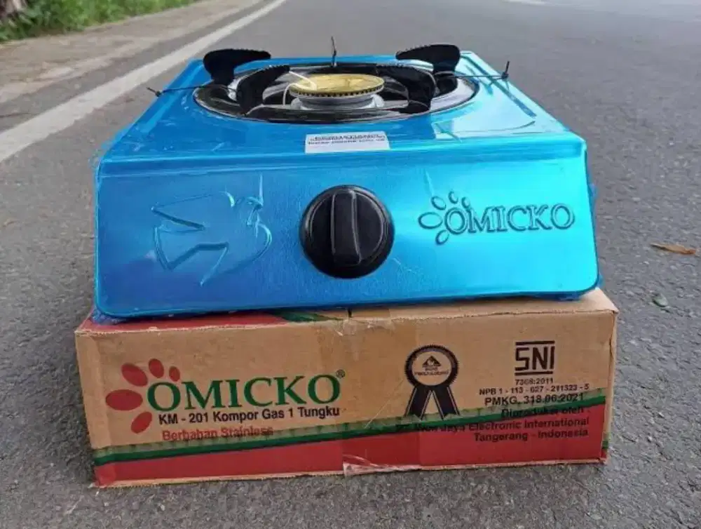 KOMPOR OMICKO 1 TUNGKU BARANG BARU