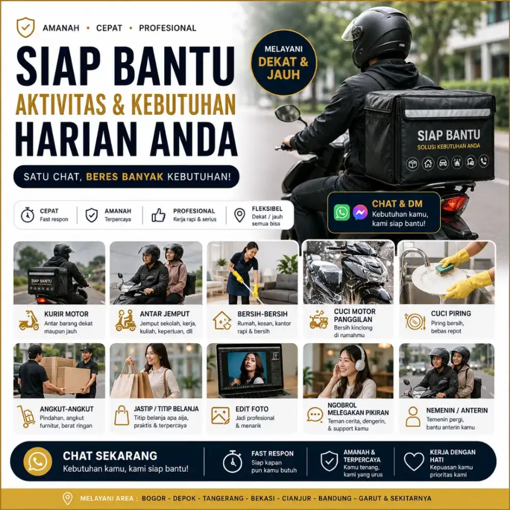 jasa antar barang dan apapun