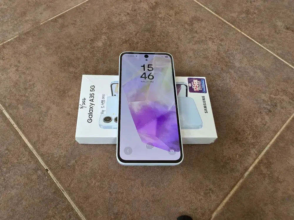 Samsung Galaxy A35 5G 8/256GB - Mulus Like New, Normal Tanpa Minus